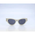 YSL 6090 White Cat Eye Sunglass