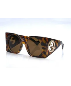 Gucci GG1254S Brown Tiger Print Sunglasses