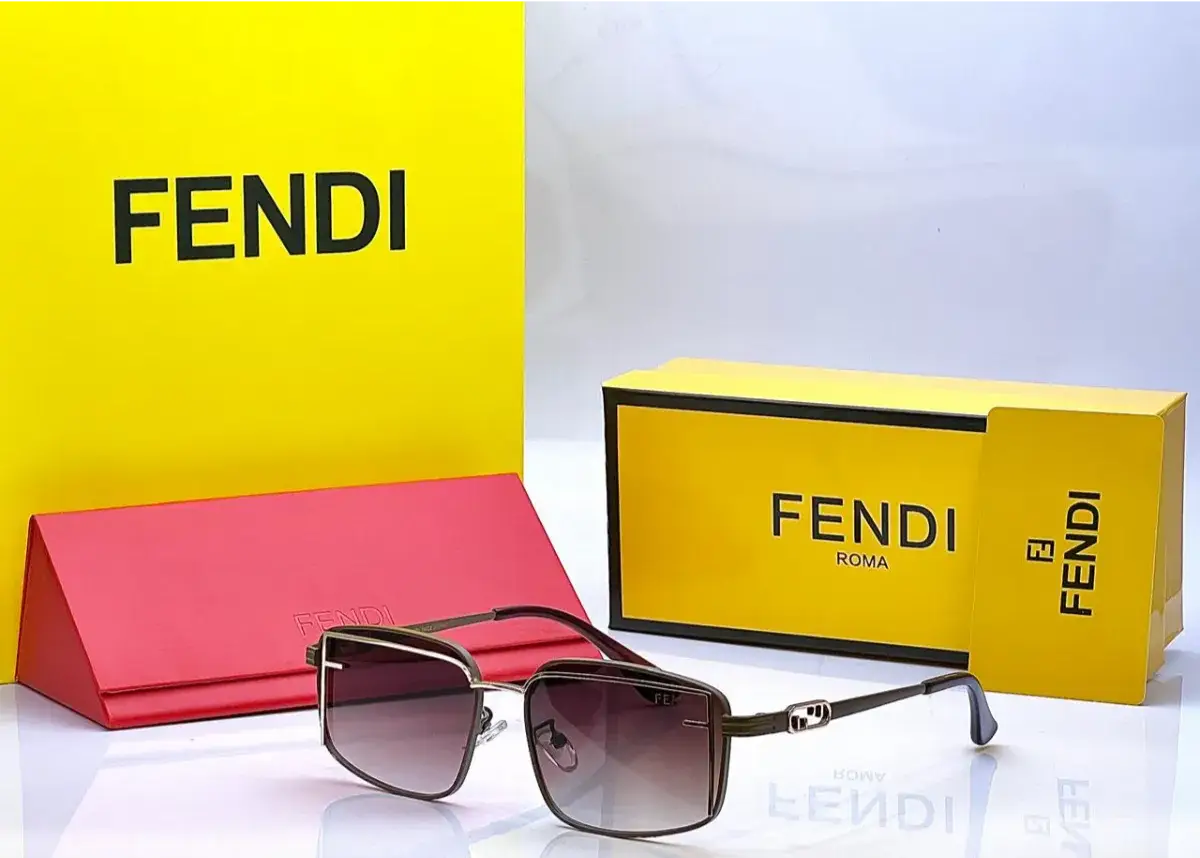 Fendi 2484 Brown Eye Shape Sunglasses | Fendi Sunglasses